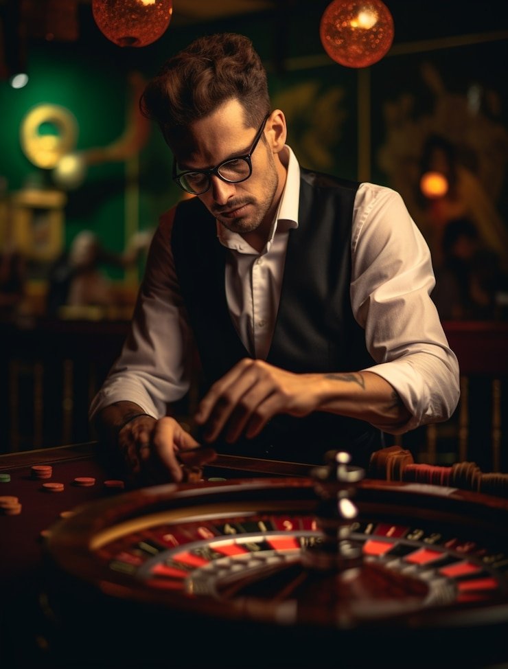 Live Baccarat dealer studio