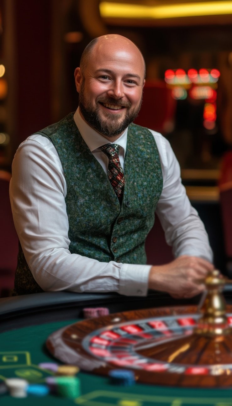 Studio dealer Live Baccarat